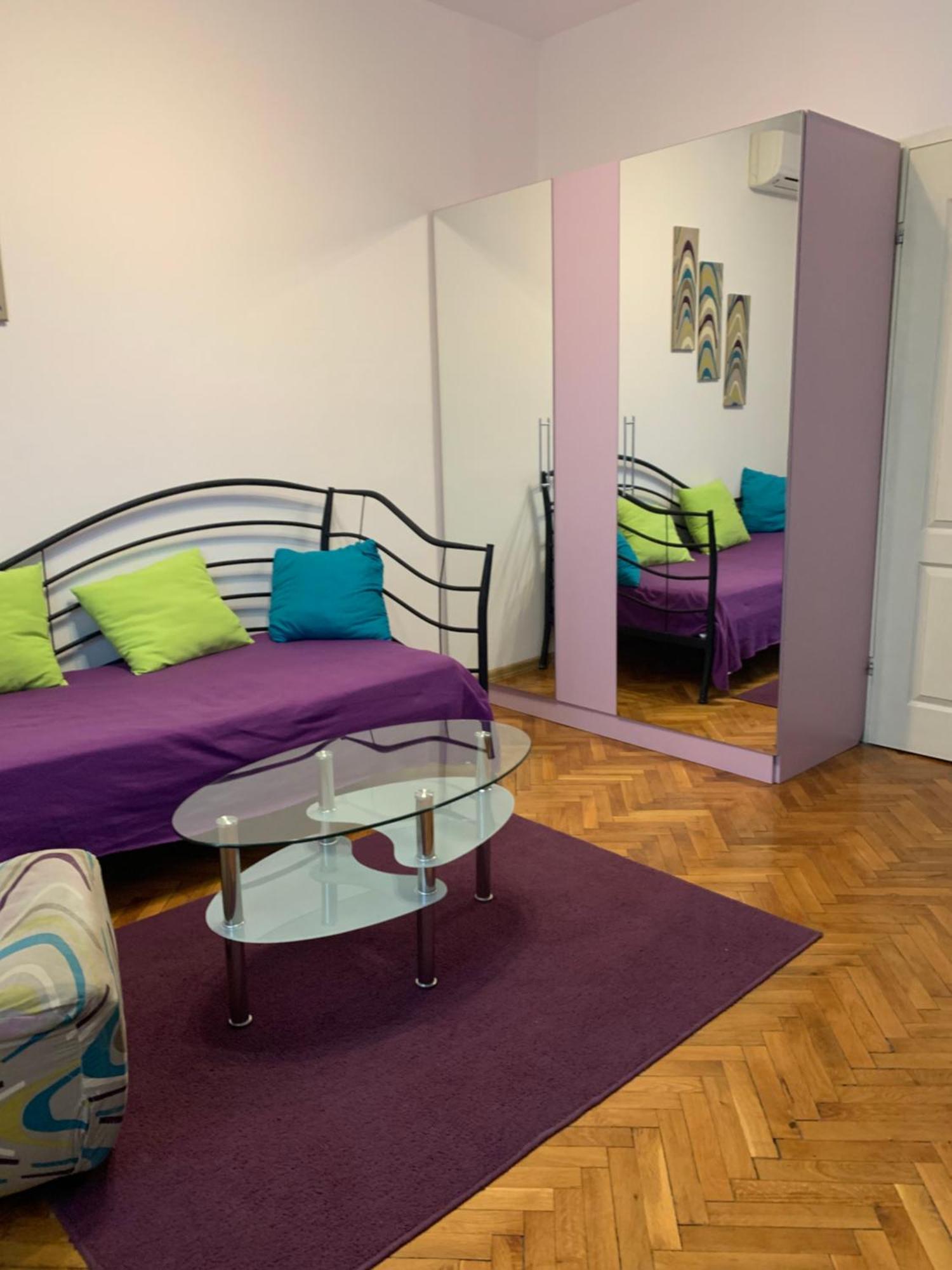 Purple Heart In The Center. King Size Bed! *